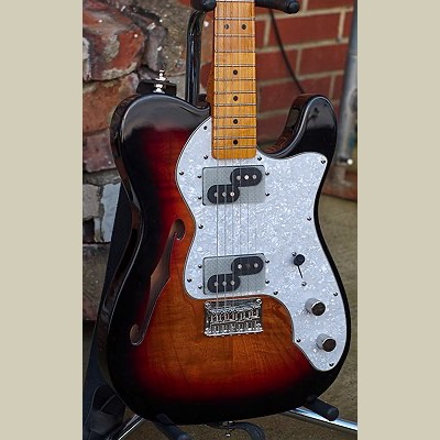 split coil strat pickups in a squier CV 70s telecaster