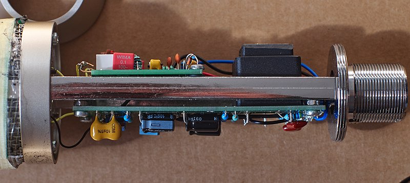 board for cylinder mic fitted to tapered mic