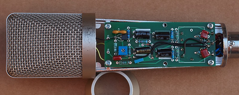 board for 'mini U87' mic
