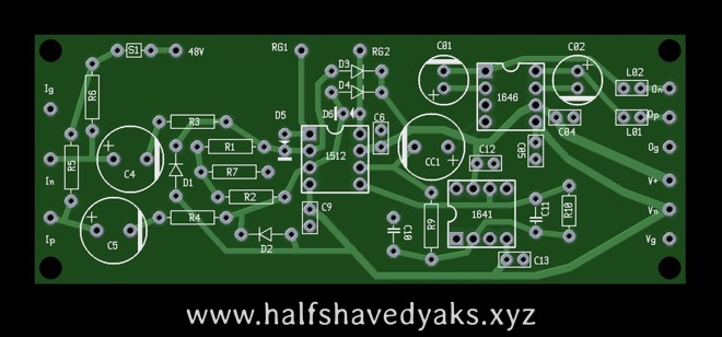 mic preamp based on THAT chips