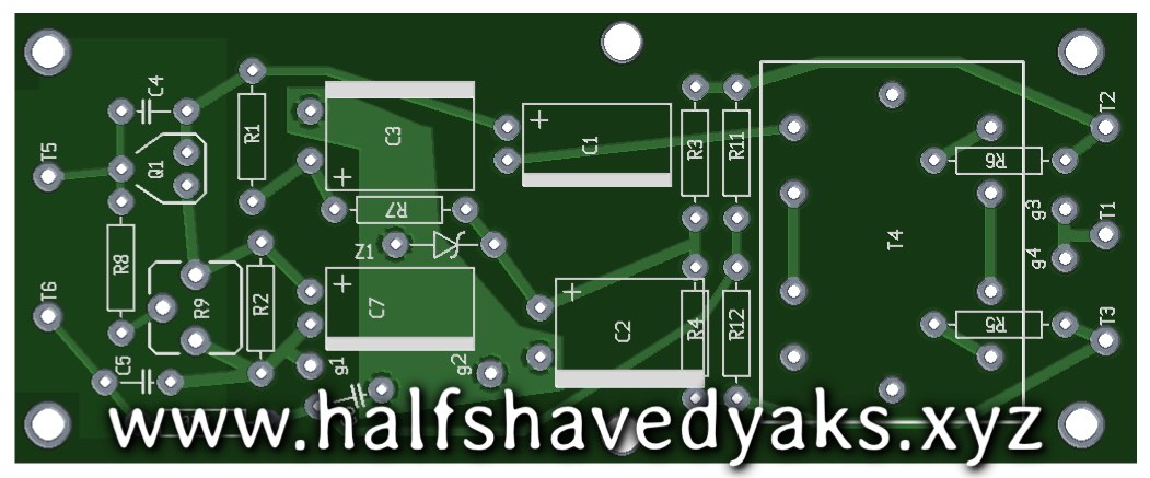 pcb for tapered mini U87 bodies